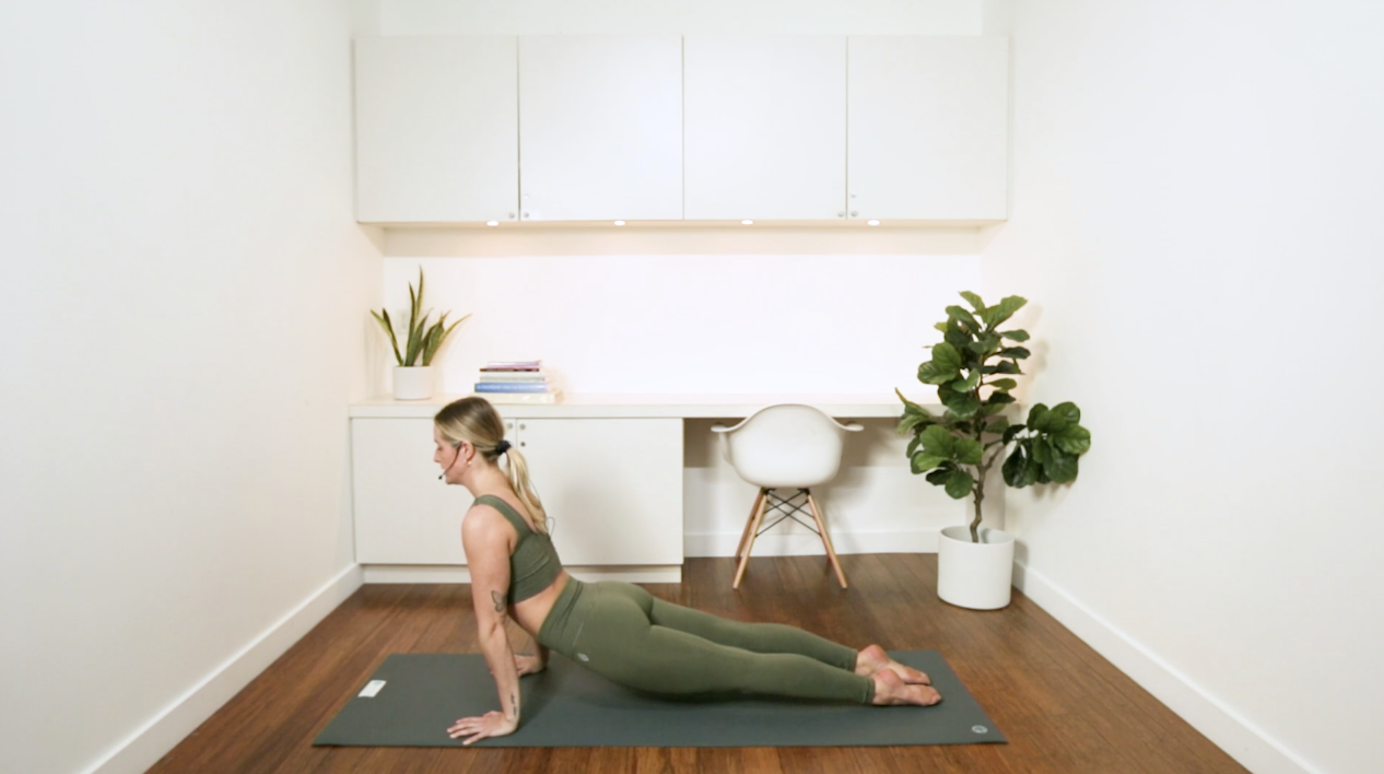 Yogi Tips: Upward Facing Dog (3 min) - with Mikaela Millington
