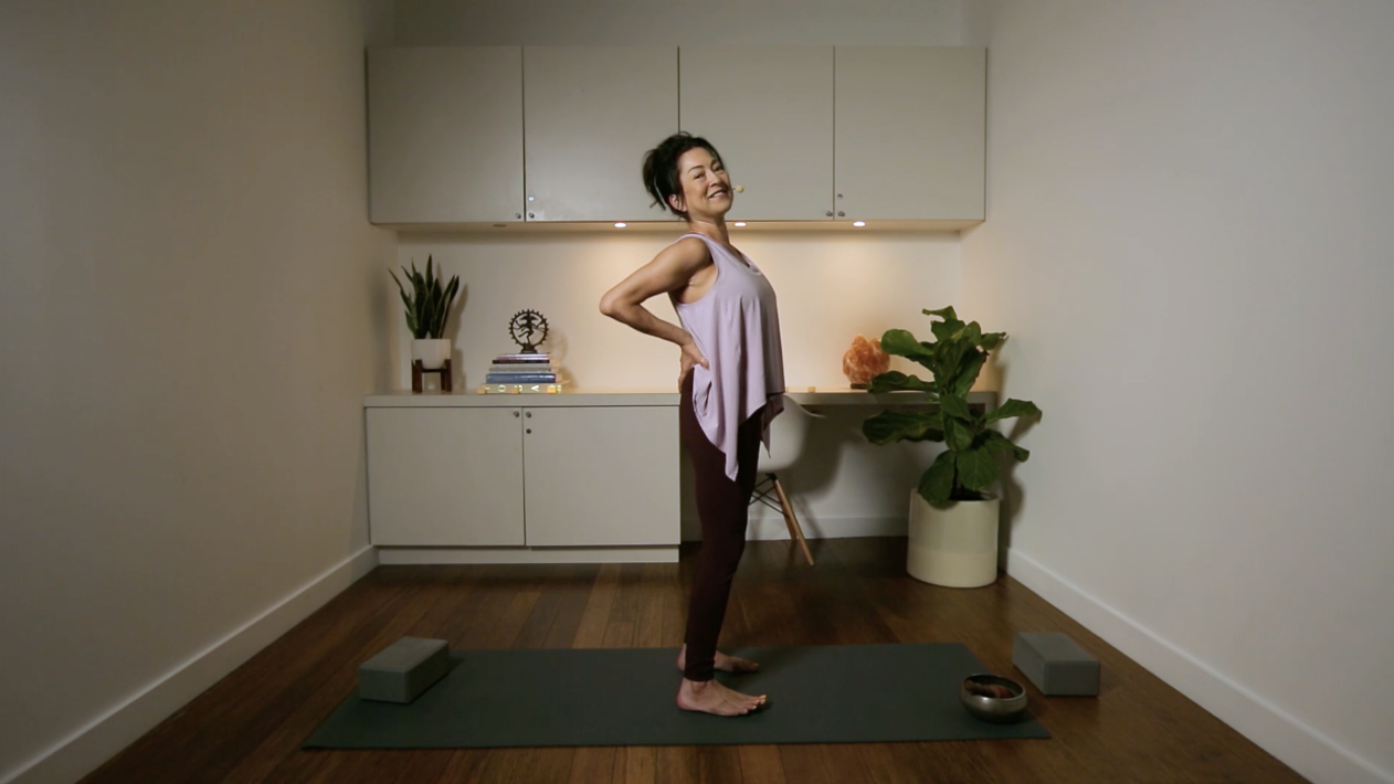 Gentle Hatha: For Your Moon Cycle (20 min) — with Hillary Keegan