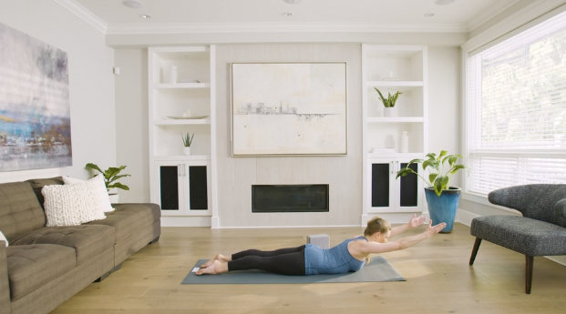 Post-Natal Pilates and Yoga Fusion (20 min) — with Heather Obre