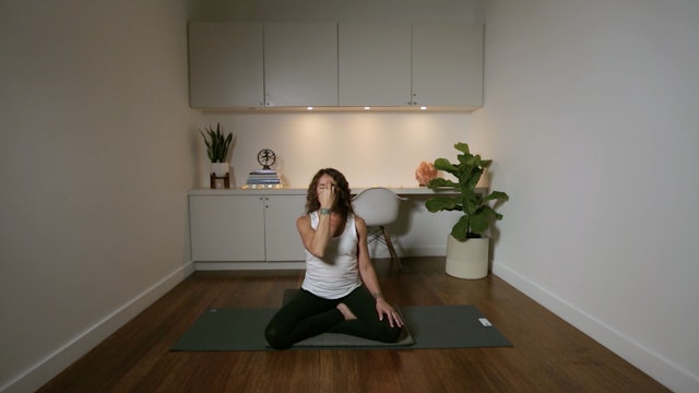 Pranayama Practice for Calming the Mind (12 min) — with Shelley Tomczyk