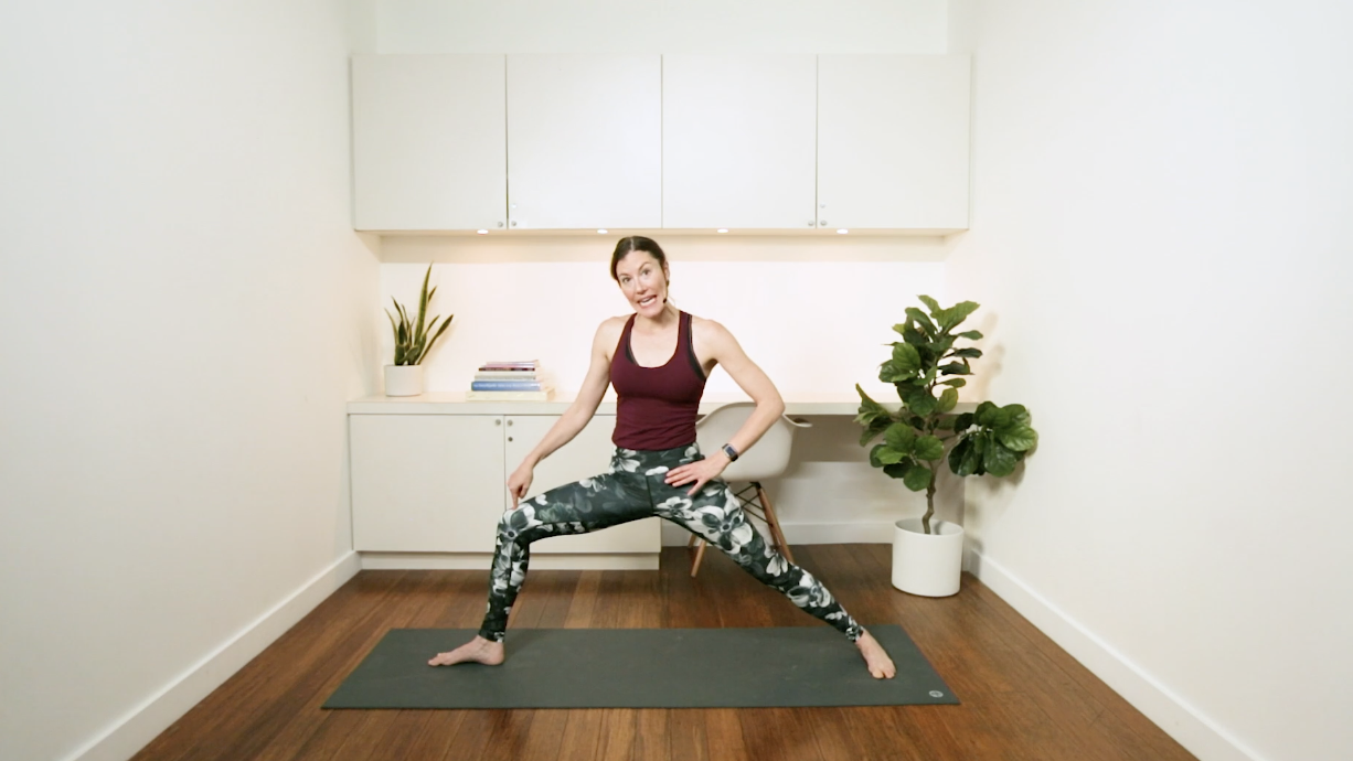 Tutorial: Common Mistakes in Warrior II (5 min) – with Rachel Scott