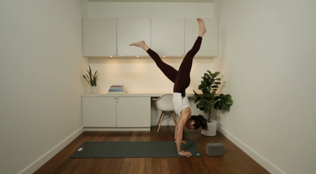 Live Replay: Intermediate Power - Handstand Prep (60 min) - with Katherine Moore