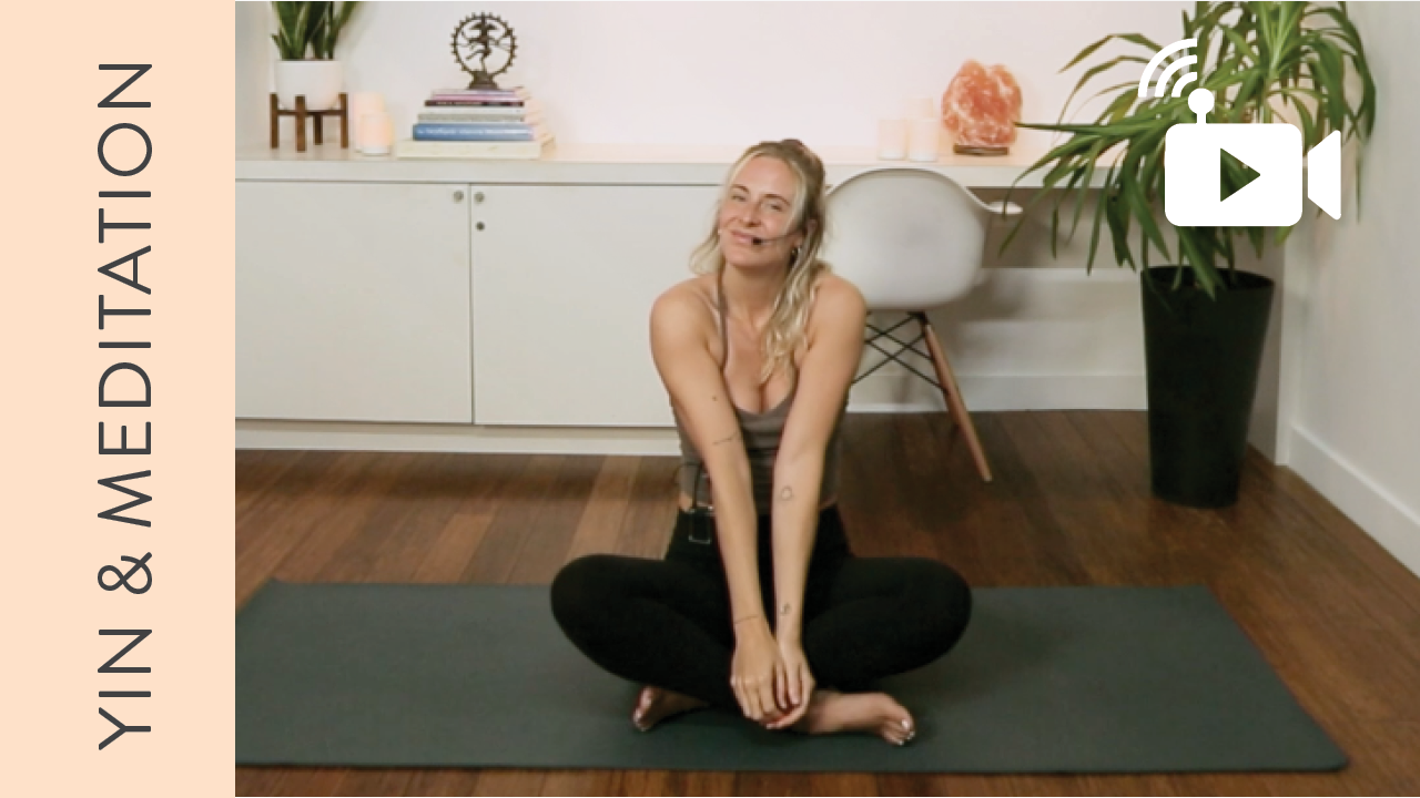 Live Replay: Afternoon Yin (60 min) - with Mikaela Millington