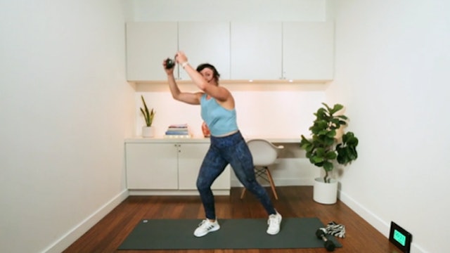 Cardio Circuit with Weights (30 min) - with Naomi Joy Gallagher