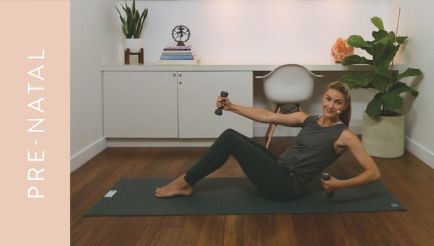 Pre-natal Pilates for Cardio & Core (30 min) — with Heather Obre (McEwen)