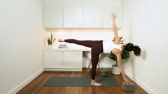 Tutorial: How to Do Half Moon Pose (10 min) — with Katherine Moore