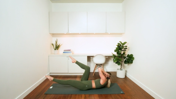 10 Min Tone: Deep Core Yoga (12 min) - with Mikaela Millington 