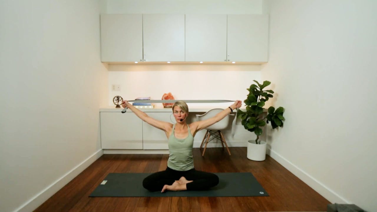 Yoga for Tight Shoulders (35 min) - with Lisa Sanson - Lisa Sanson ...