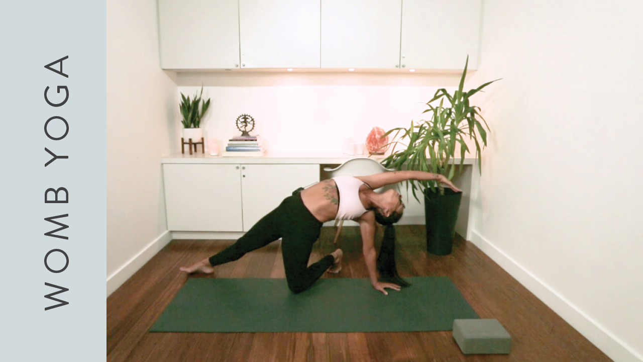 Gentle Womb Yoga for Optimal Menstrual Cycle Support (45 min) – with Joss Frank