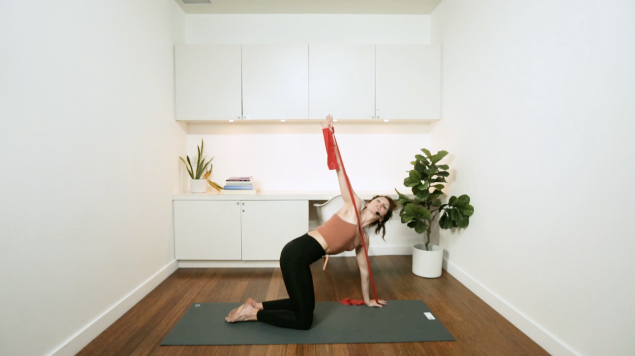 Pilates Core Burner (18 min) - with Krystina Simes