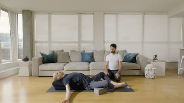 Restorative Yoga (20 min) — with Juan...