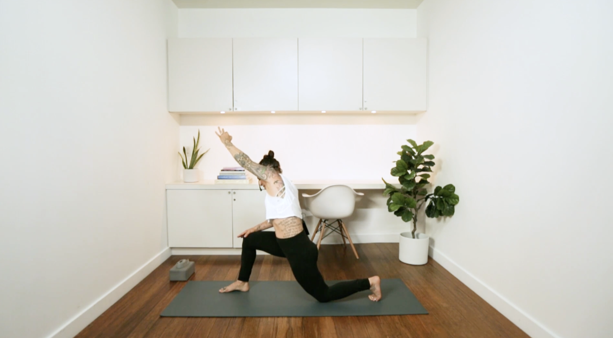 Hatha Yoga: Root to Rise (45 min) - with Crystal Rainbow Borrelli