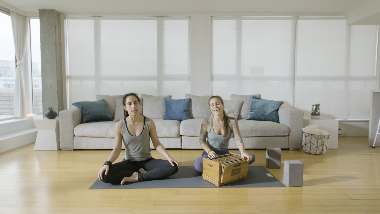 Power Yoga with Harmonium (30 min) — with Crystal Rainbow Borrelli