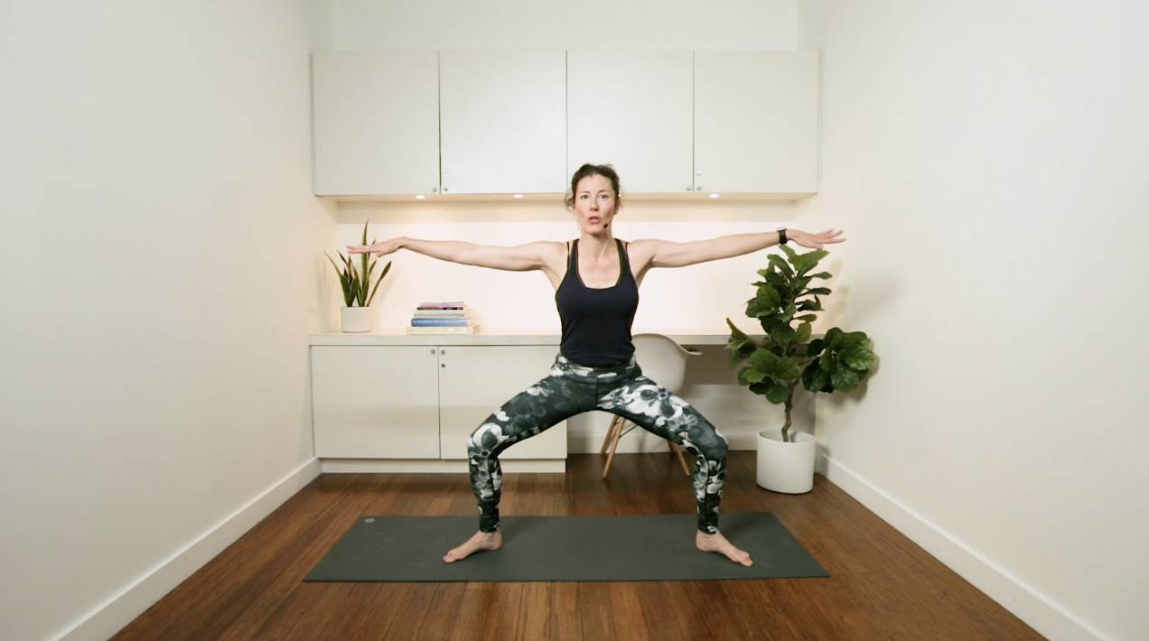 Tutorial: Goddess Pose (5 min) – with Rachel Scott