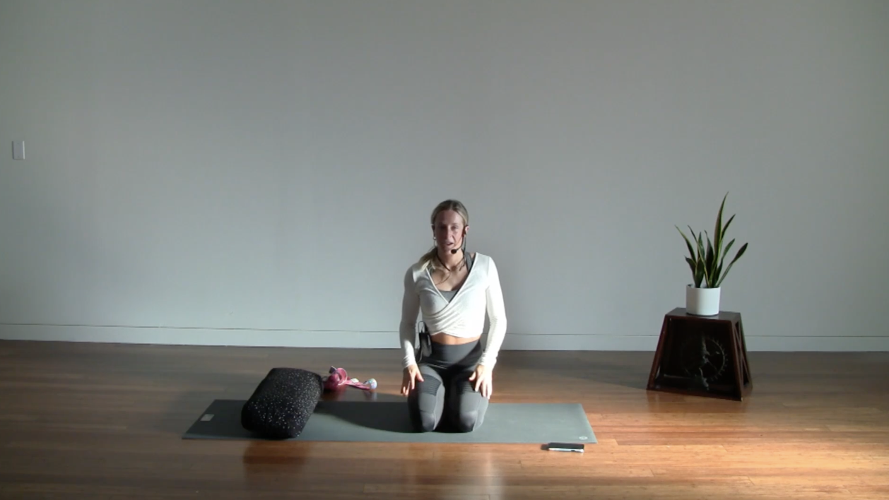 Live Replay: Wind Down Deep Stretch (60 min) -  Mikaela Millington