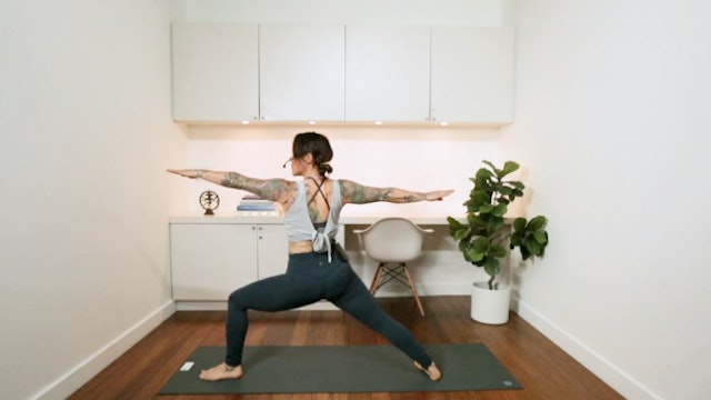 Flow Yoga: How the Warriors Came to Be (55 min) - with Crystal Rainbow Borelli