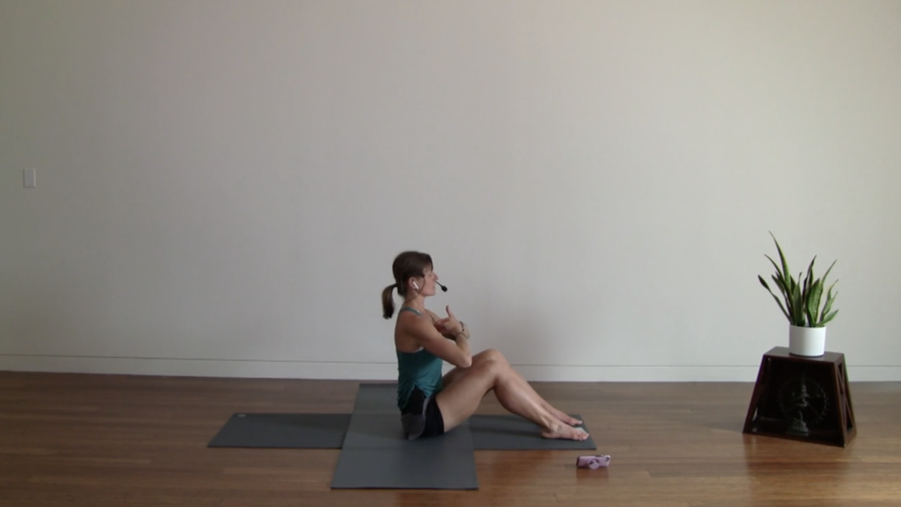 Live Replay: Afternoon Mat Pilates (60 min) - with Hana Weinwurm