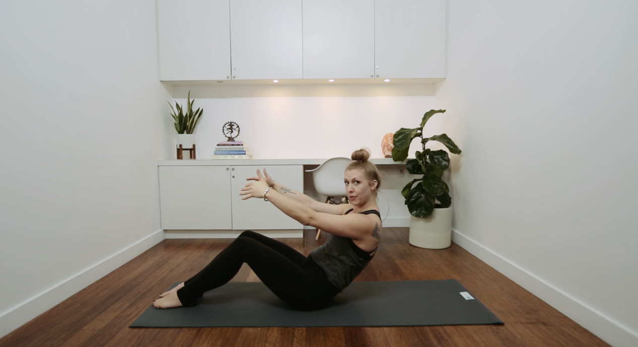 Pilates Fusion: Intermediate Progressions (25 min) — with Chelsea Wissink