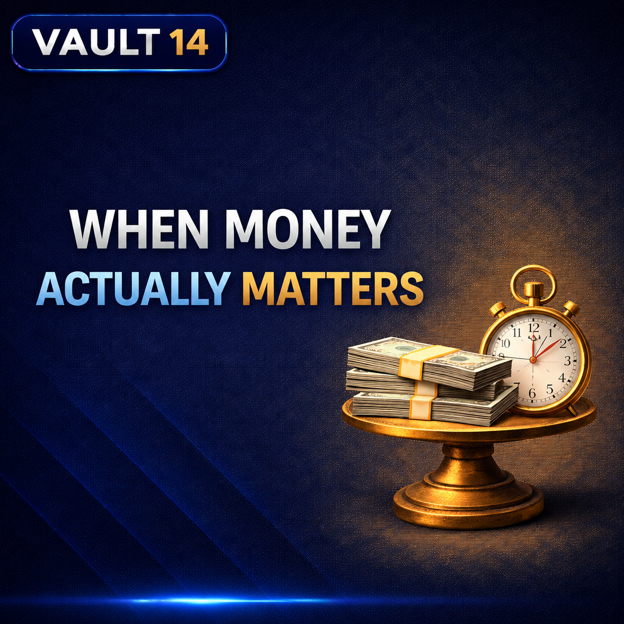 Vault 14: When Money Actually Matter