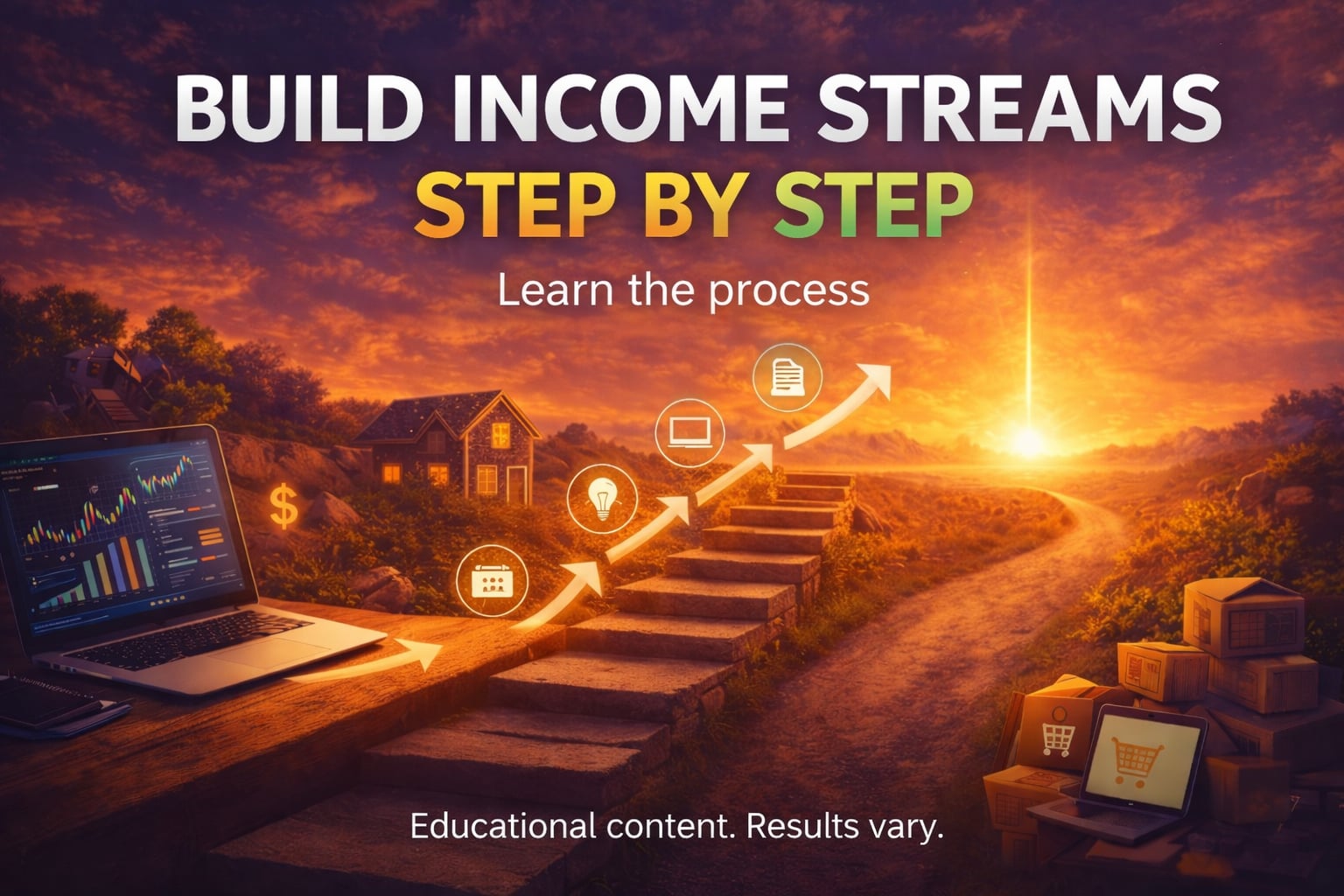 Intro: Build Income Streams...Step by Step