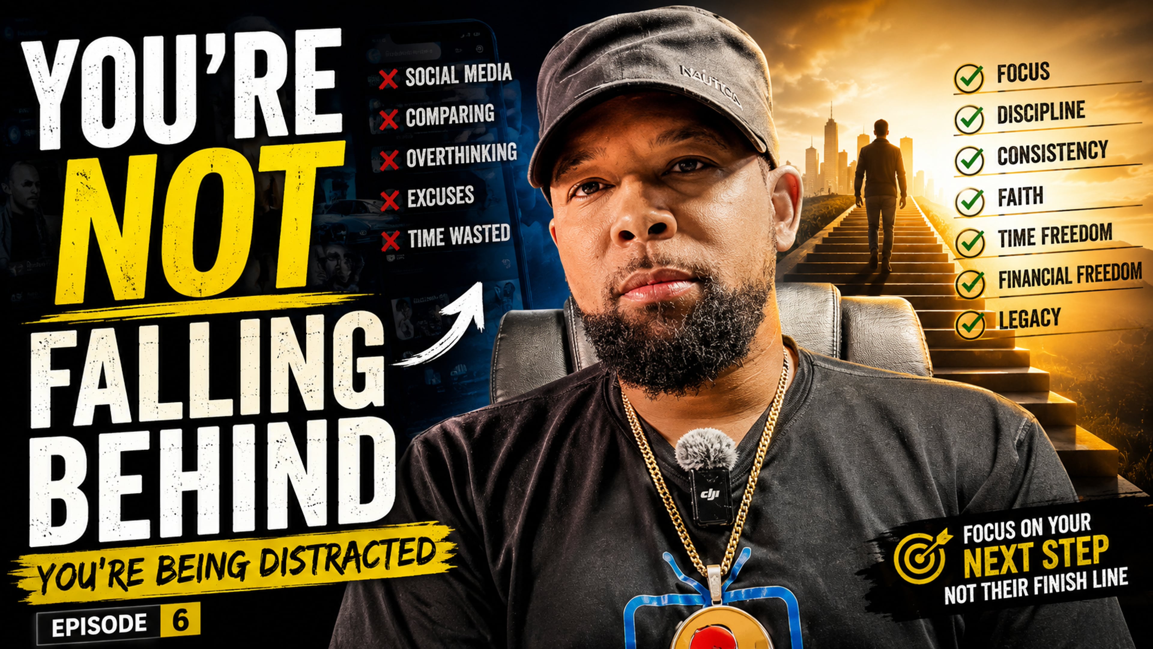 6. You're Not Falling Behind You're Being Distracted