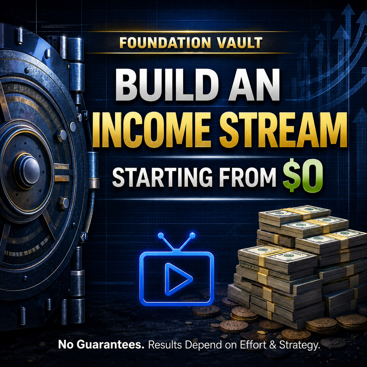 ACTION: Build An Income Stream Starting from $0
