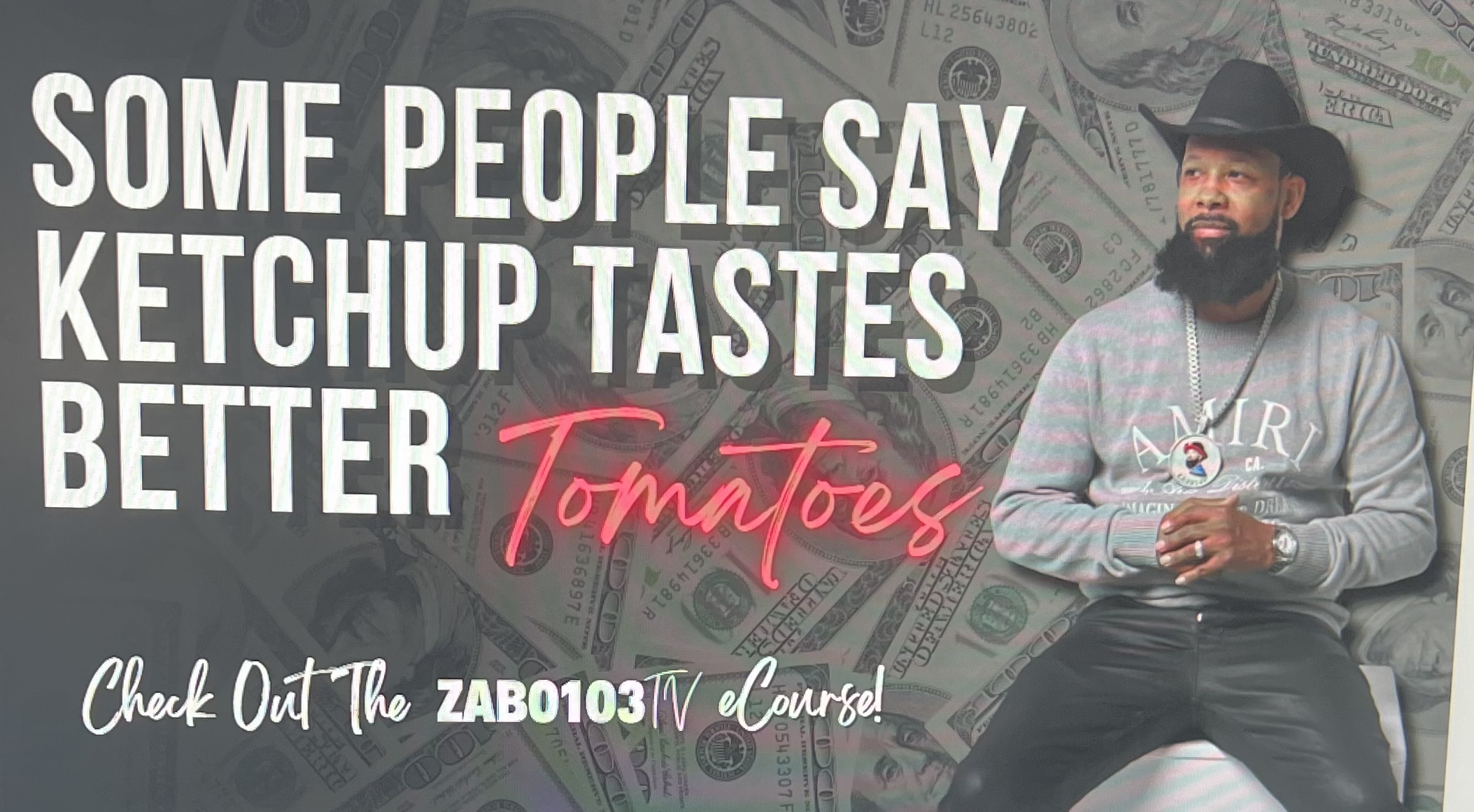 Some People Say Ketchup Taste Better...Tomato