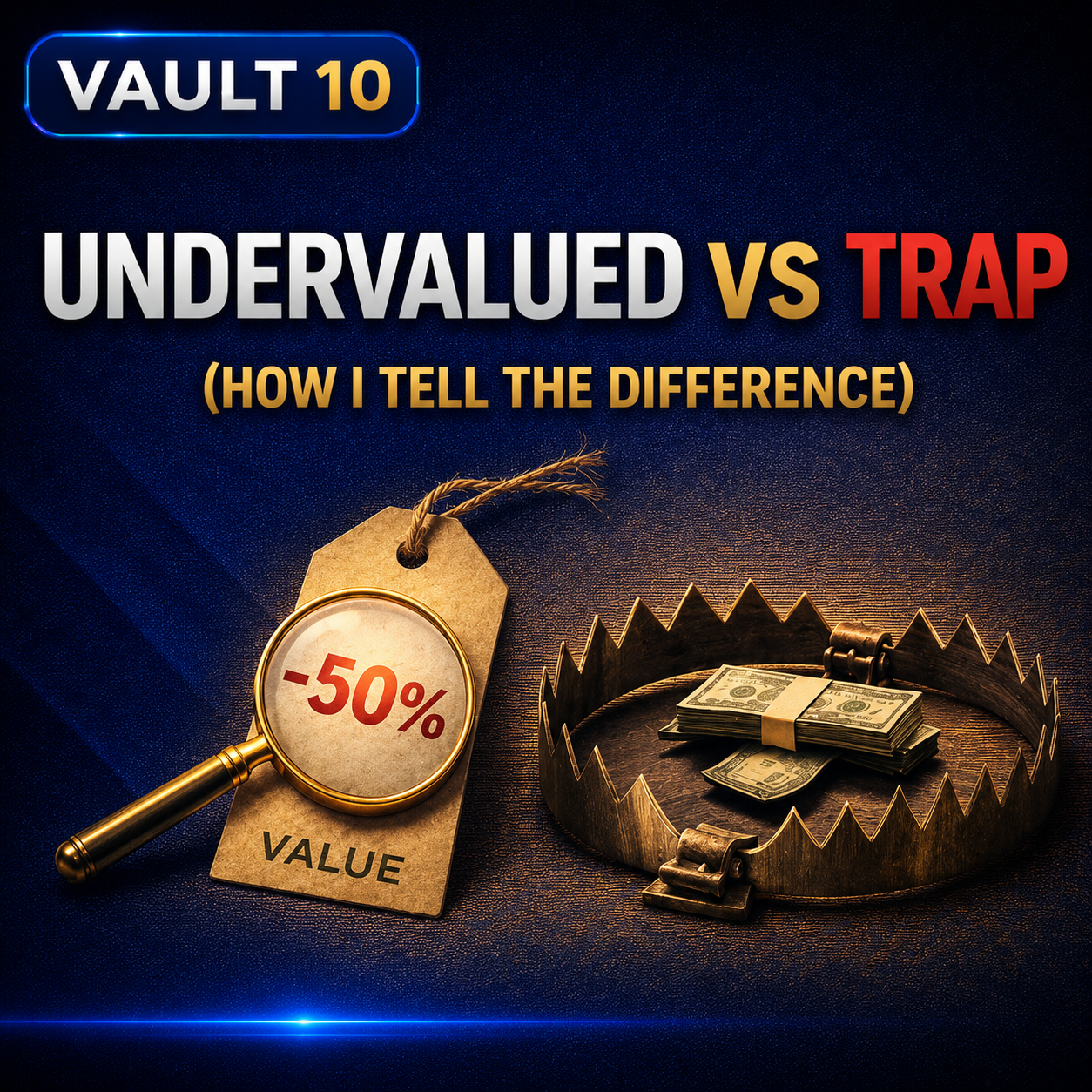 Vault 10: Undervalued vs Trap How I Tell The Difference