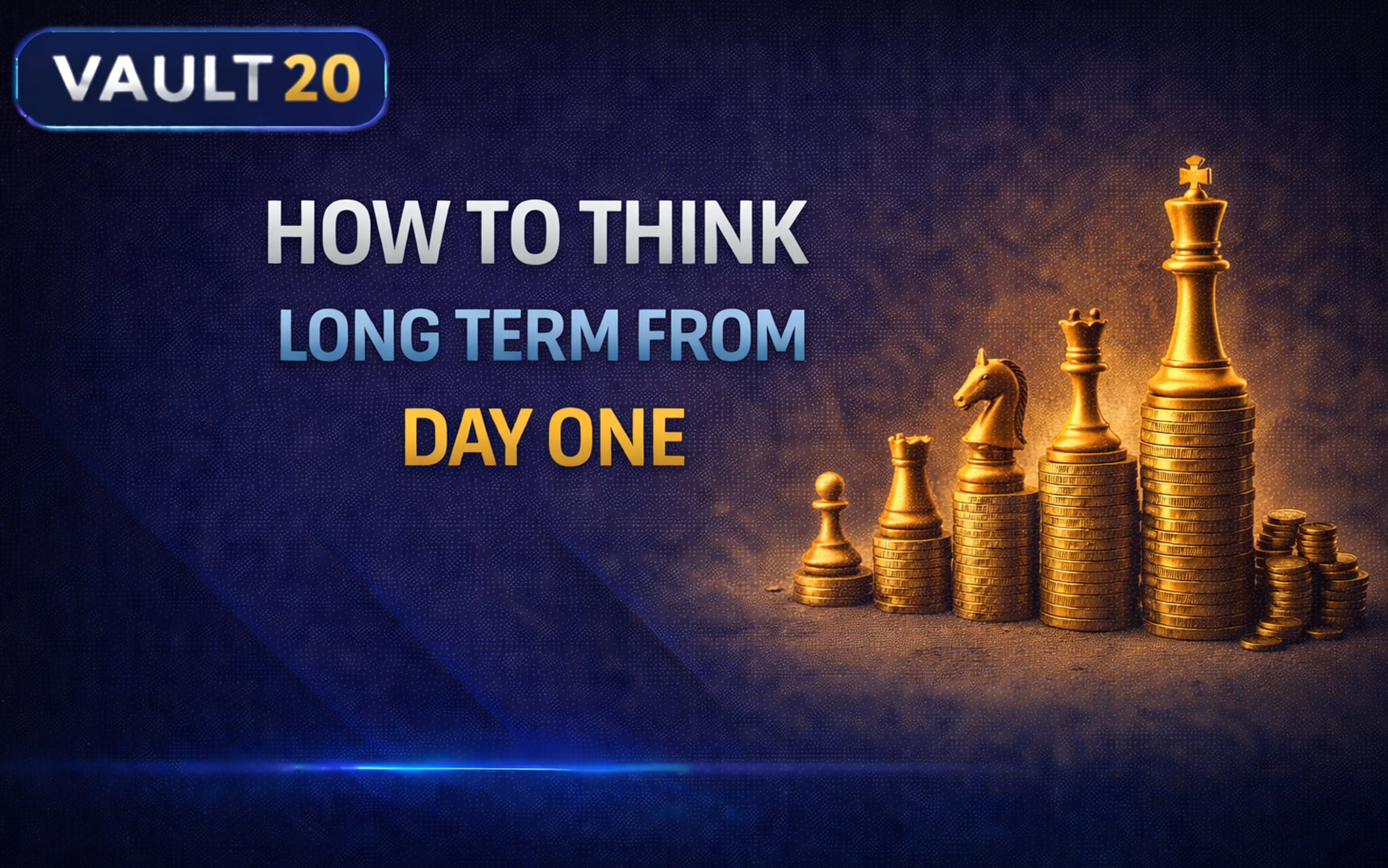 Vault 20: How To Think Long Term From Day One