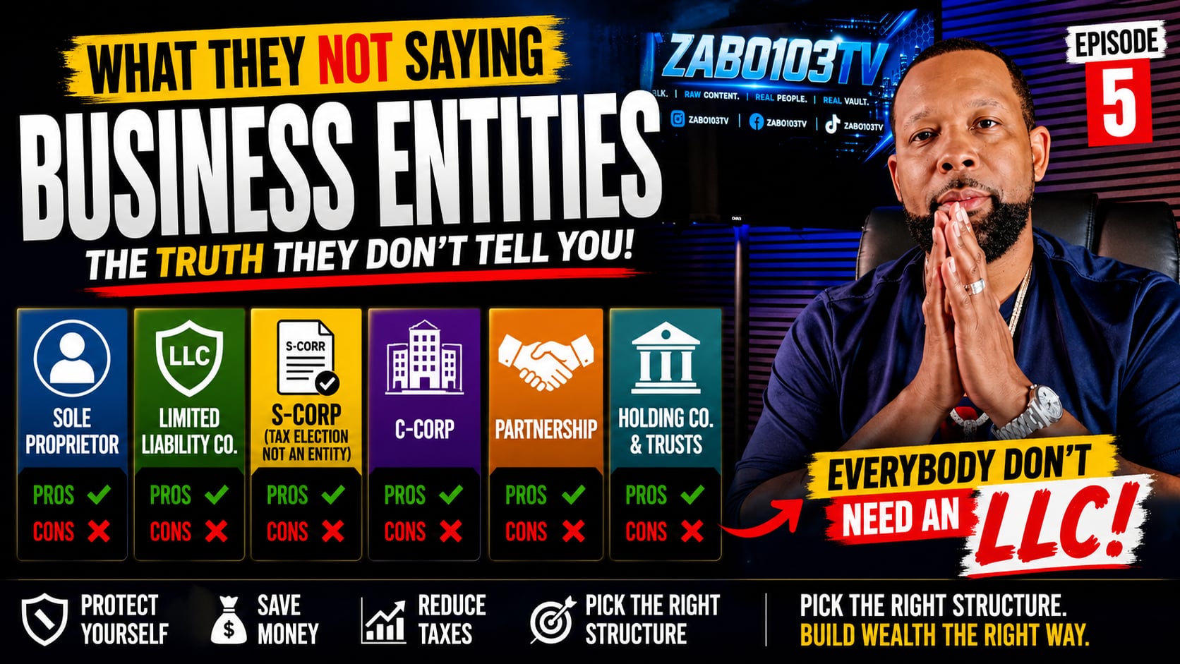 5. Everybody Don't Need An LLC... Here's Why