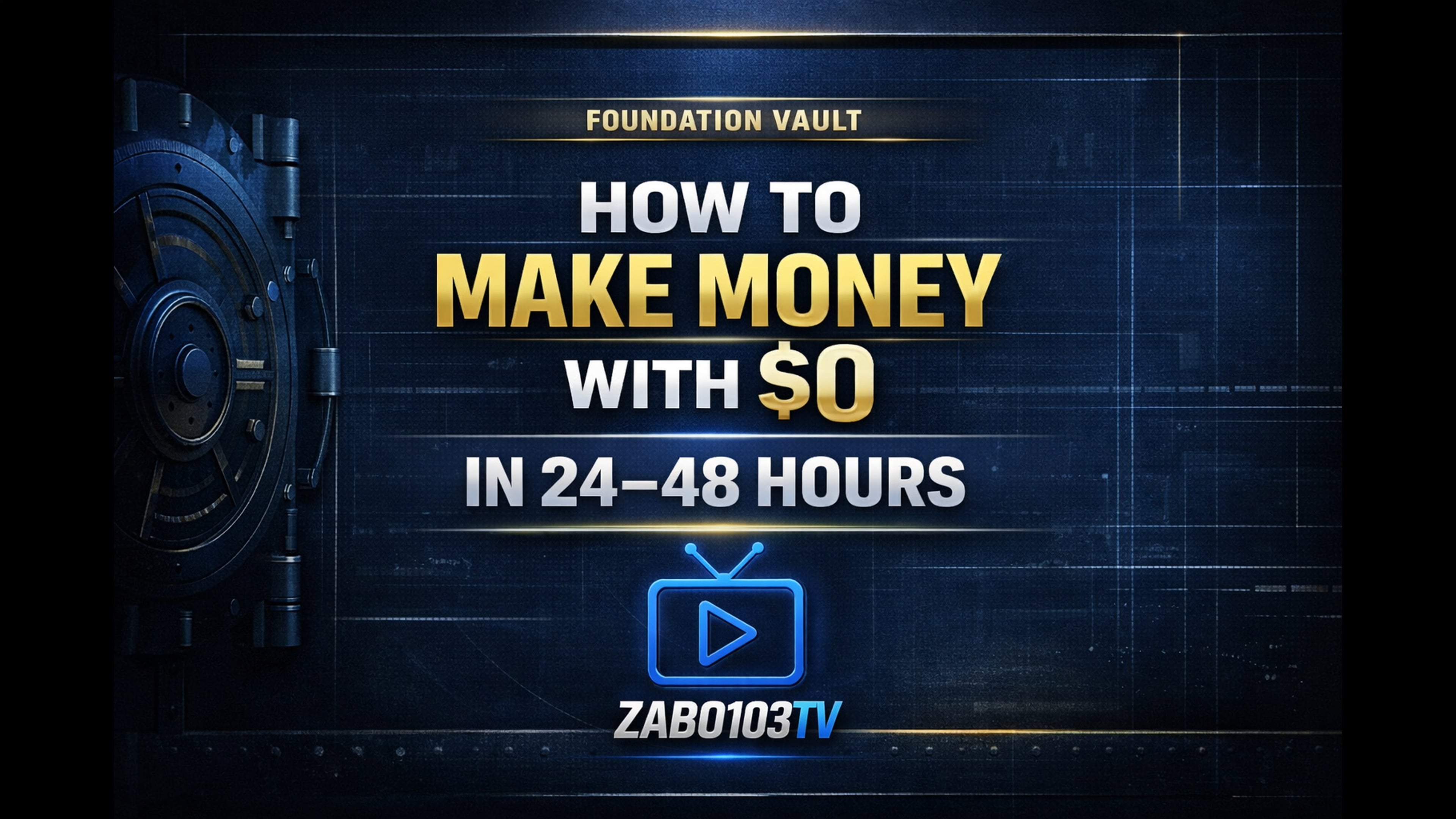 ACTION: How To Make Money With $0 in 24/48 Hours