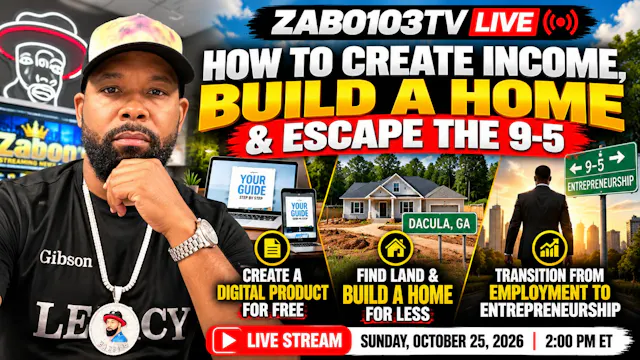 209. NEW EPISODE: Zabo103TV LIVE: How...