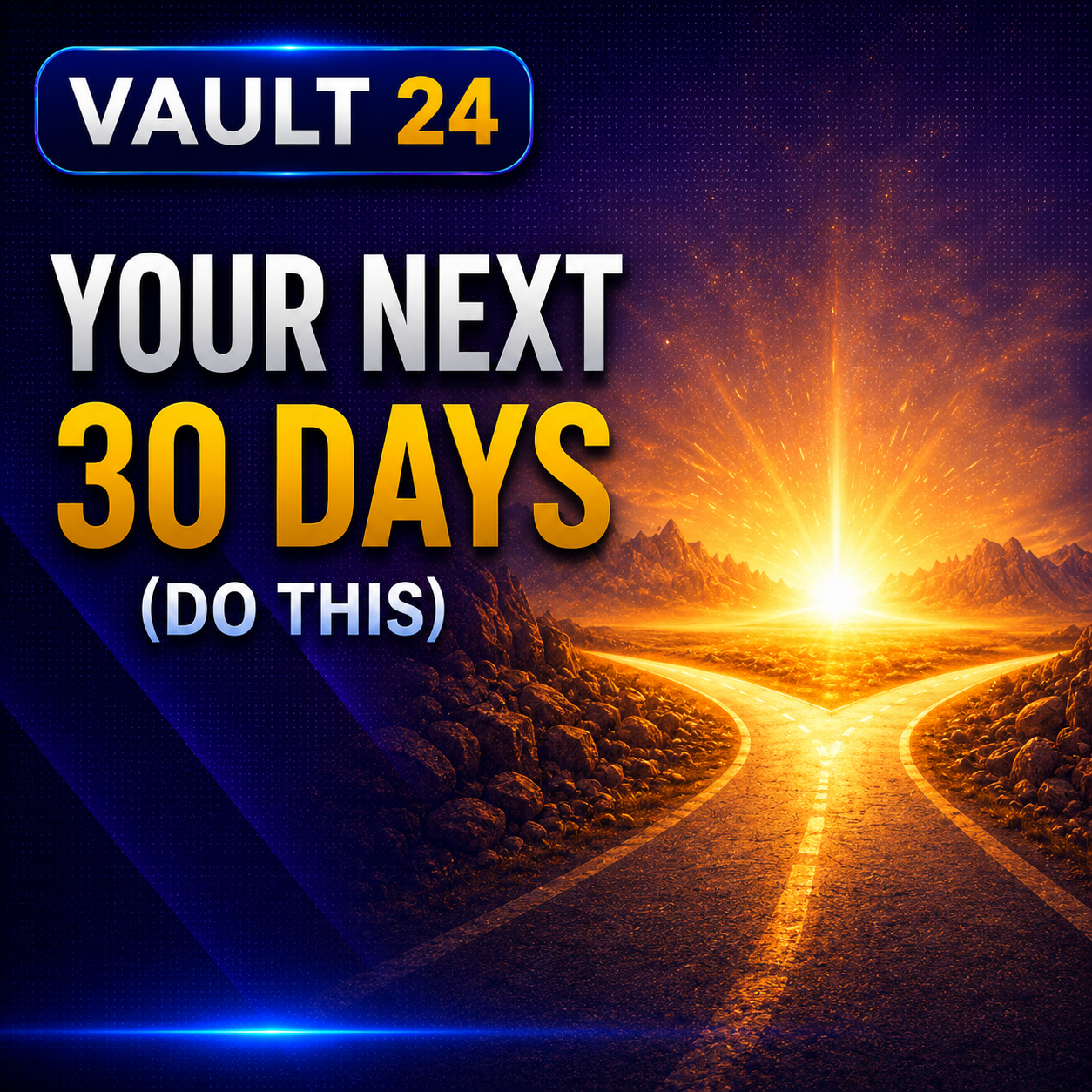 Vault 24: Your Next 30 Days Do This