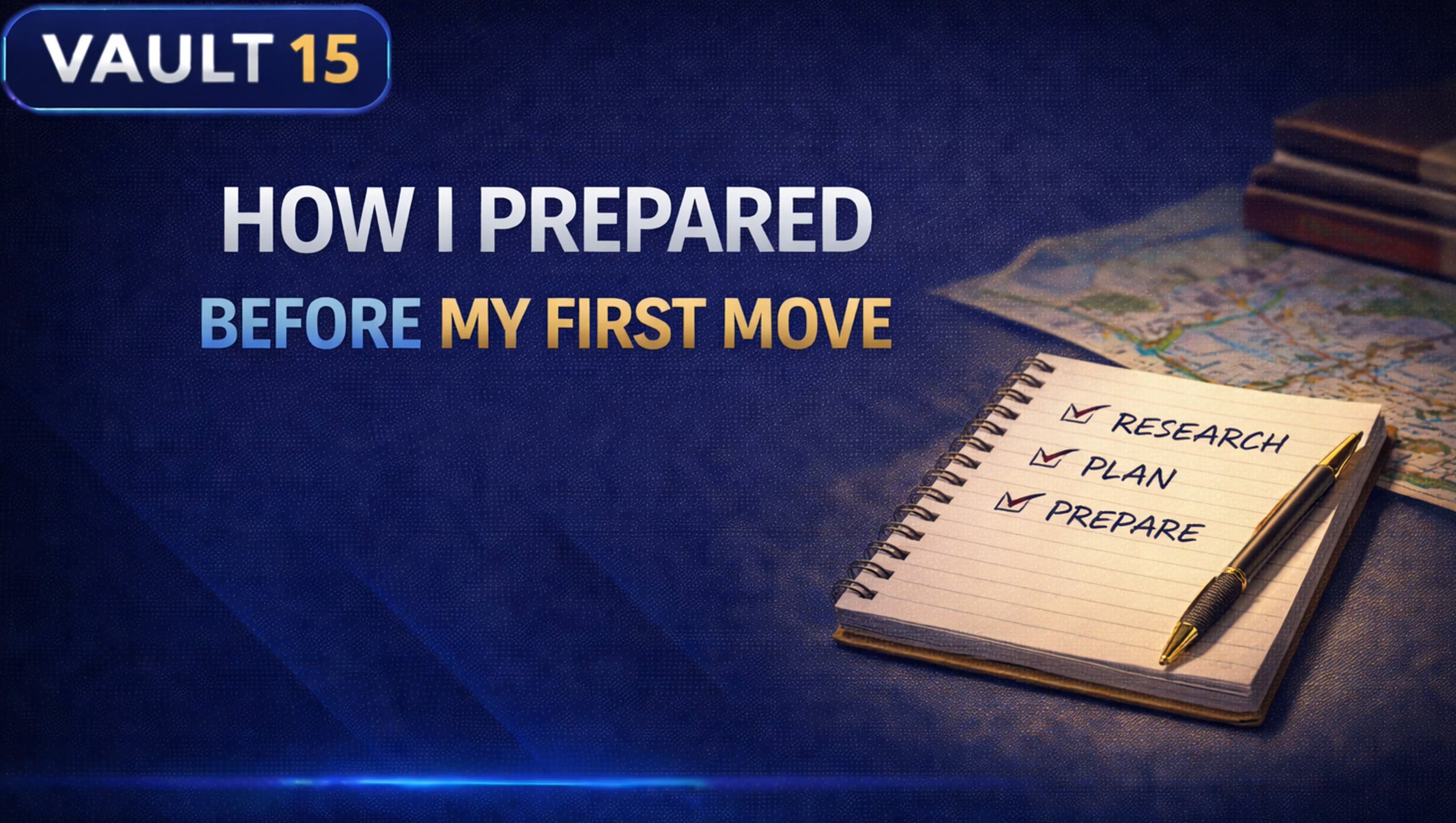 Vault 15: How I Prepared Before My First Move