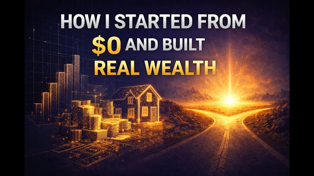 Intro: From $0 And Built Real Wealth