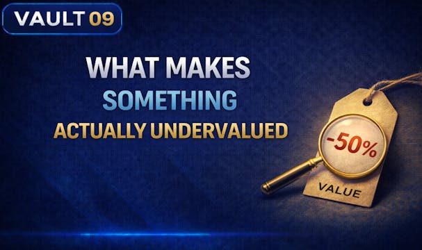 Vault 9: What Makes Something Actuall...