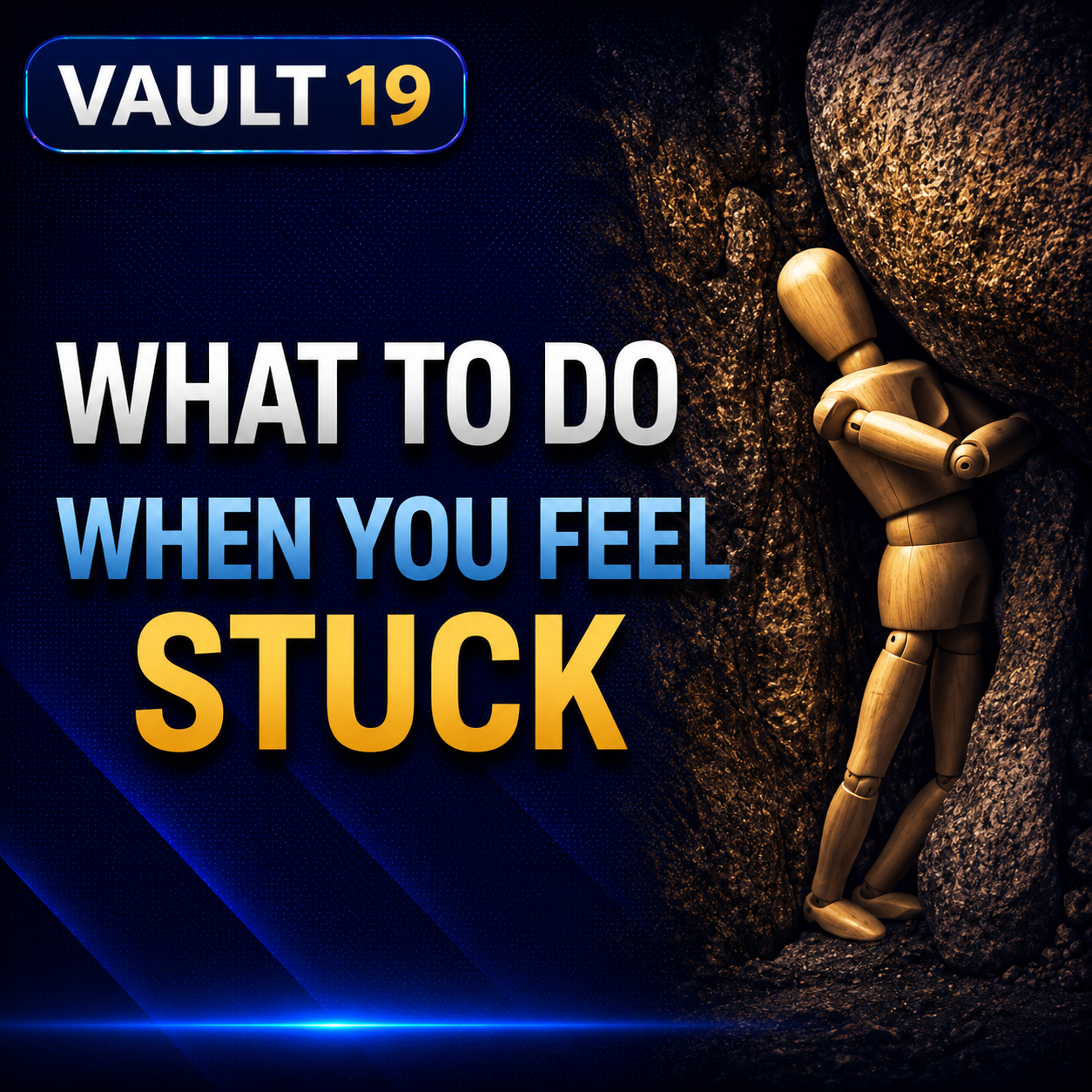Vault 19: What To Do When You Feel Stuck