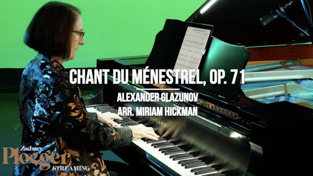 Glazanov - Chant du ménestrel