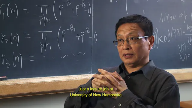 Counting from Infinity: Yitang Zhang and the Twin Primes Conjecture (English Open-Captioned) for Institutional Purchase