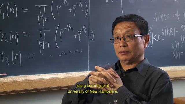 Counting From Infinity: Yitang Zhang and the Twin Primes Conjecture (English Open-Captioned) for Individual Purchase