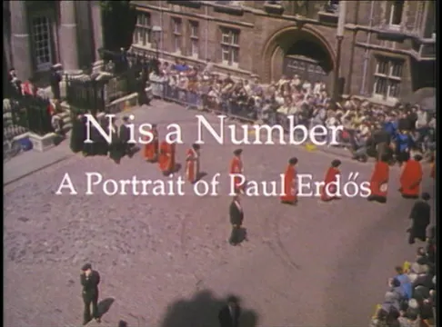 N is a Number: A Portrait of Paul Erdős (For Individual Purchase)