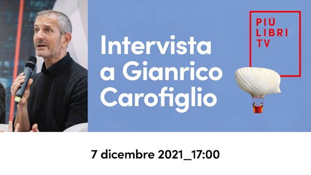 Intervista a Gianrico Carofiglio (17.30)
