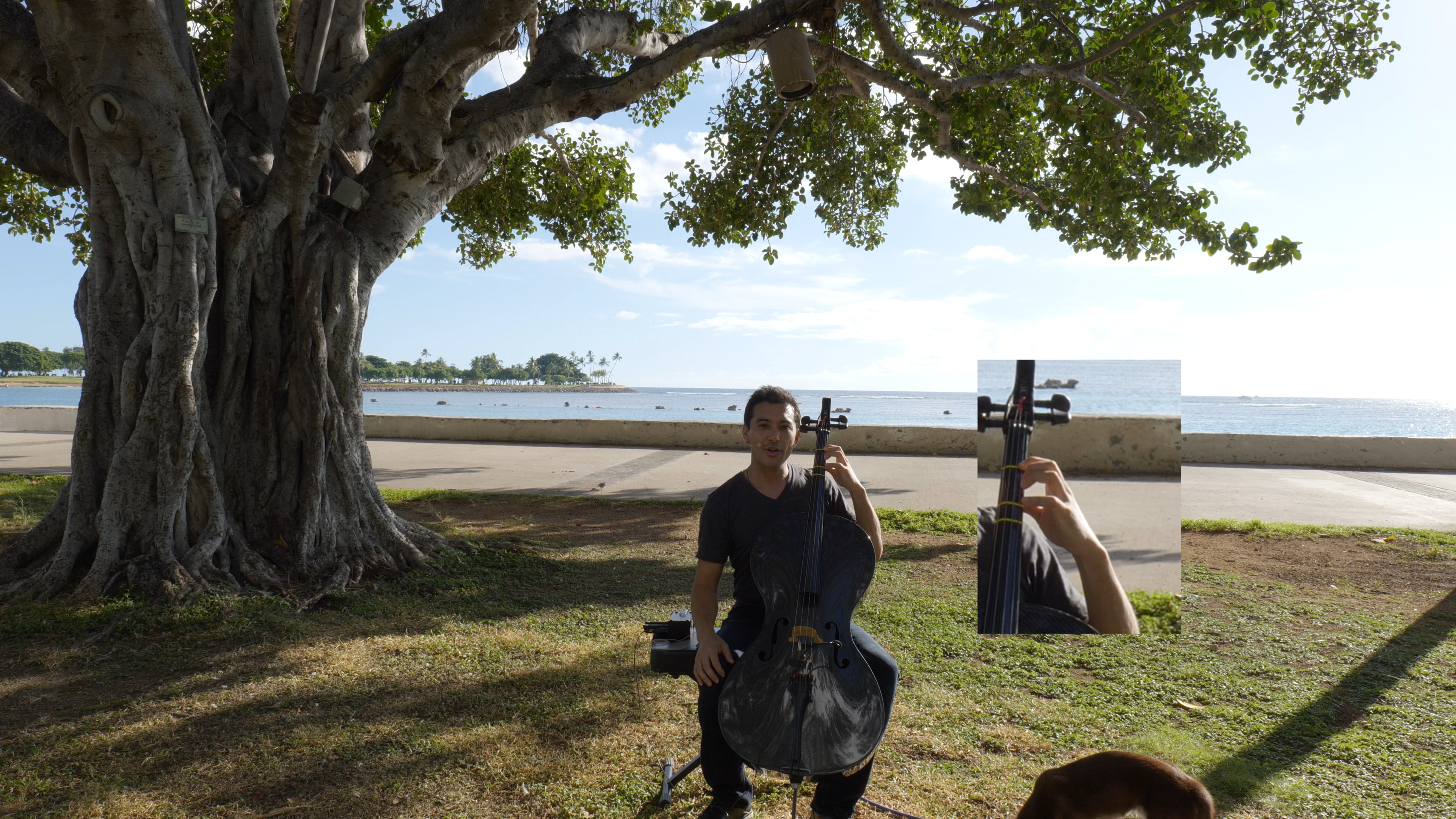 Day 2 Left hand A String