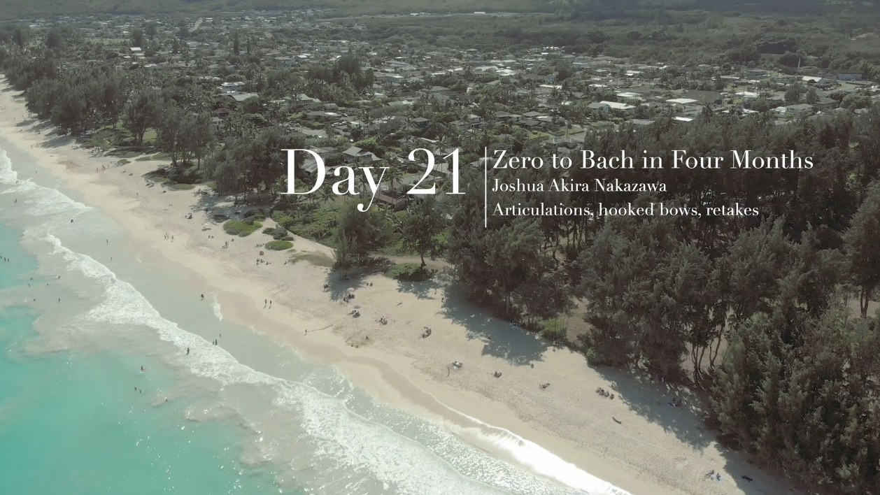 Day 21 Articulations Retakes Hooked Bows, Retakes