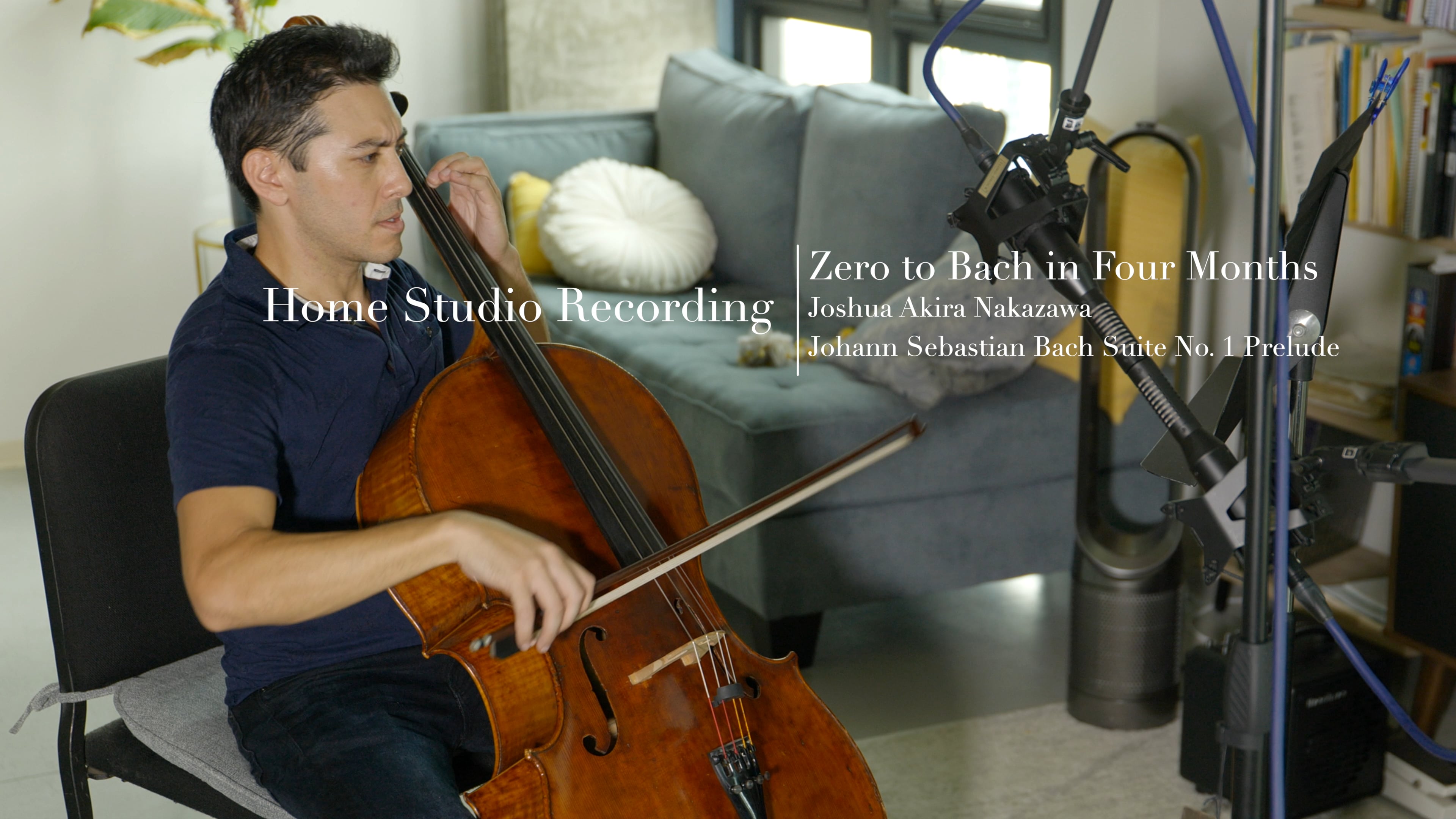 Joshua Nakazawa plays JS Bach Suite No.1 Prelude