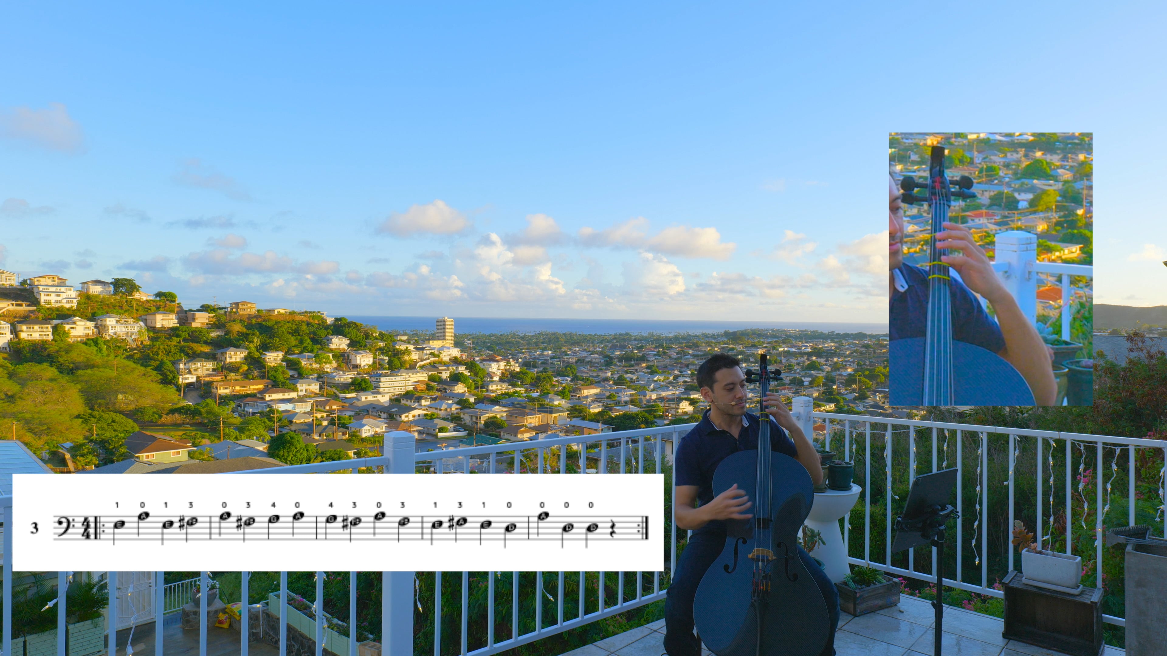 Day 9 Arched left hand