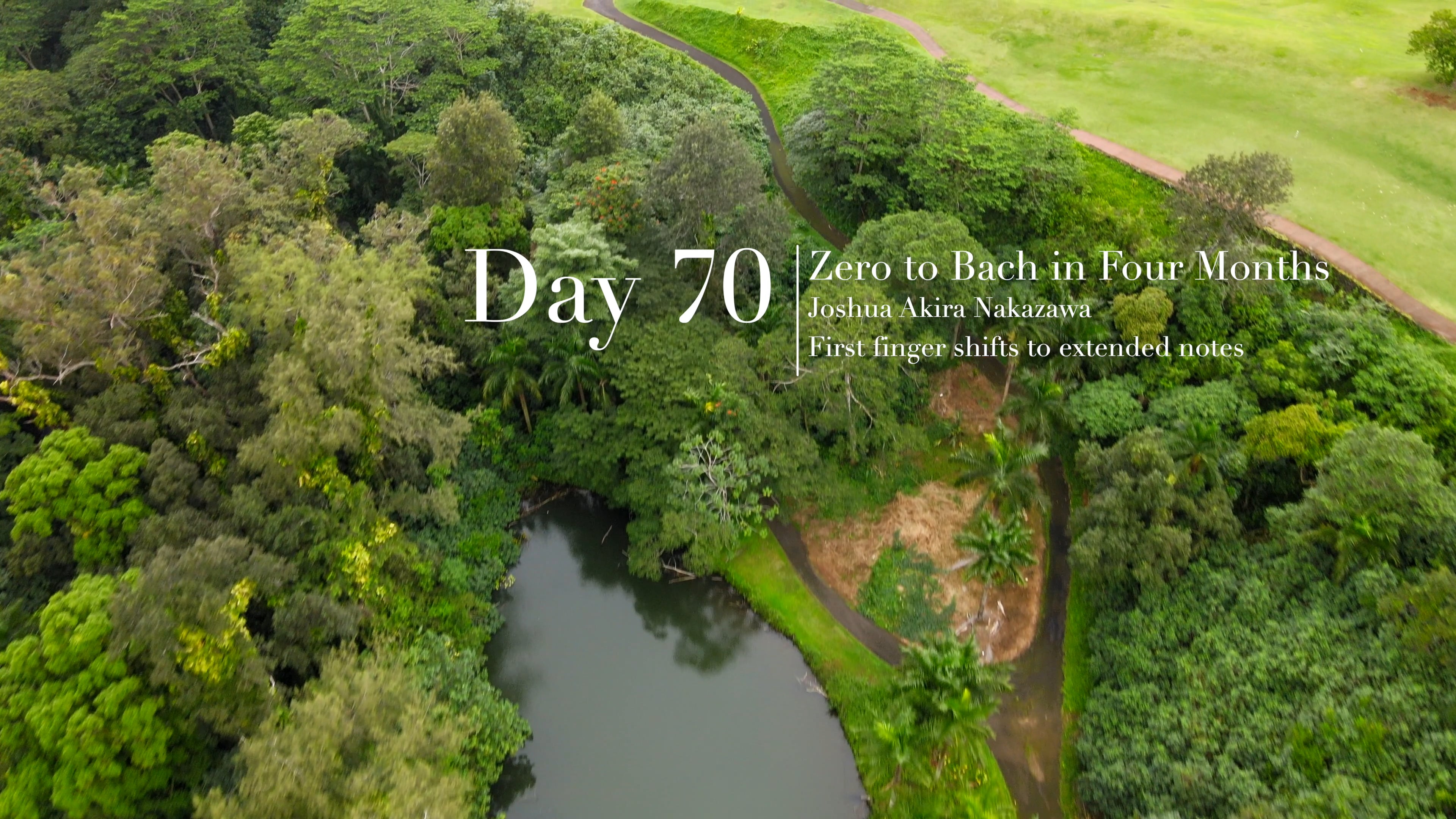 Day 70 First finger shifts to extended notes