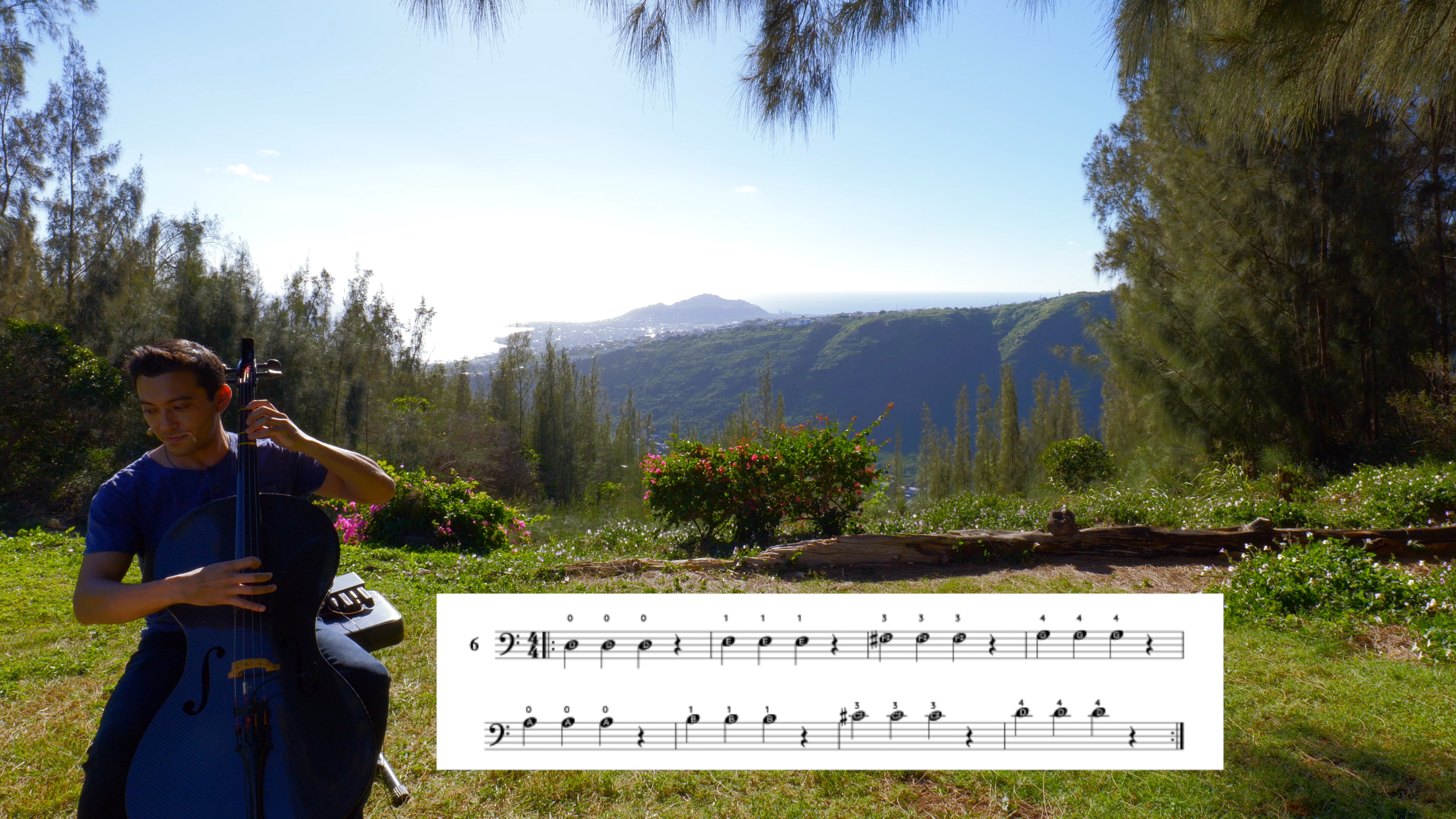 Day 8 Combining Left hand with A and D strings