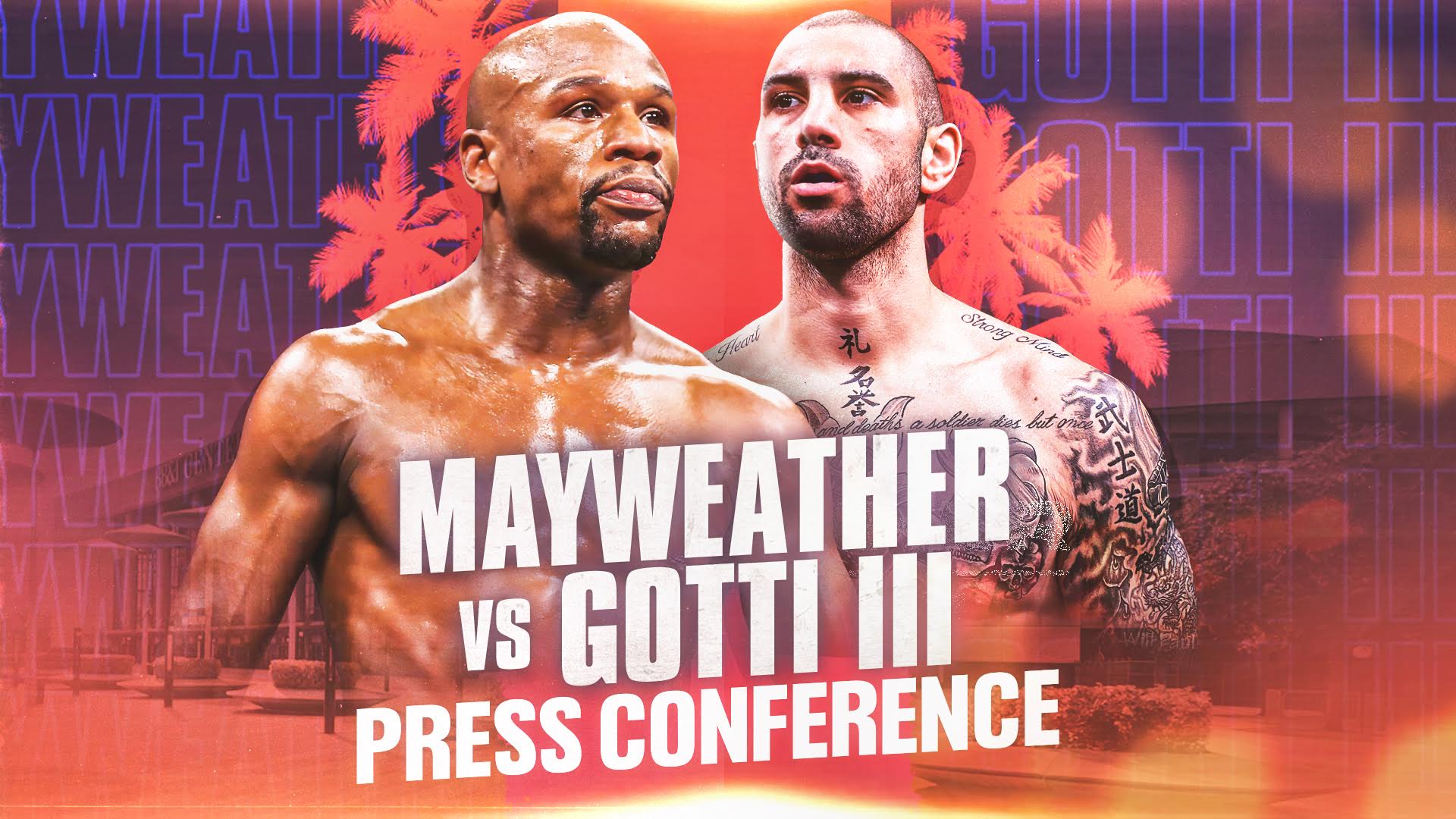 Mayweather vs. Gotti III Press Conference 2