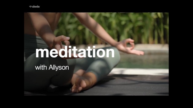 Meditation with Allyson